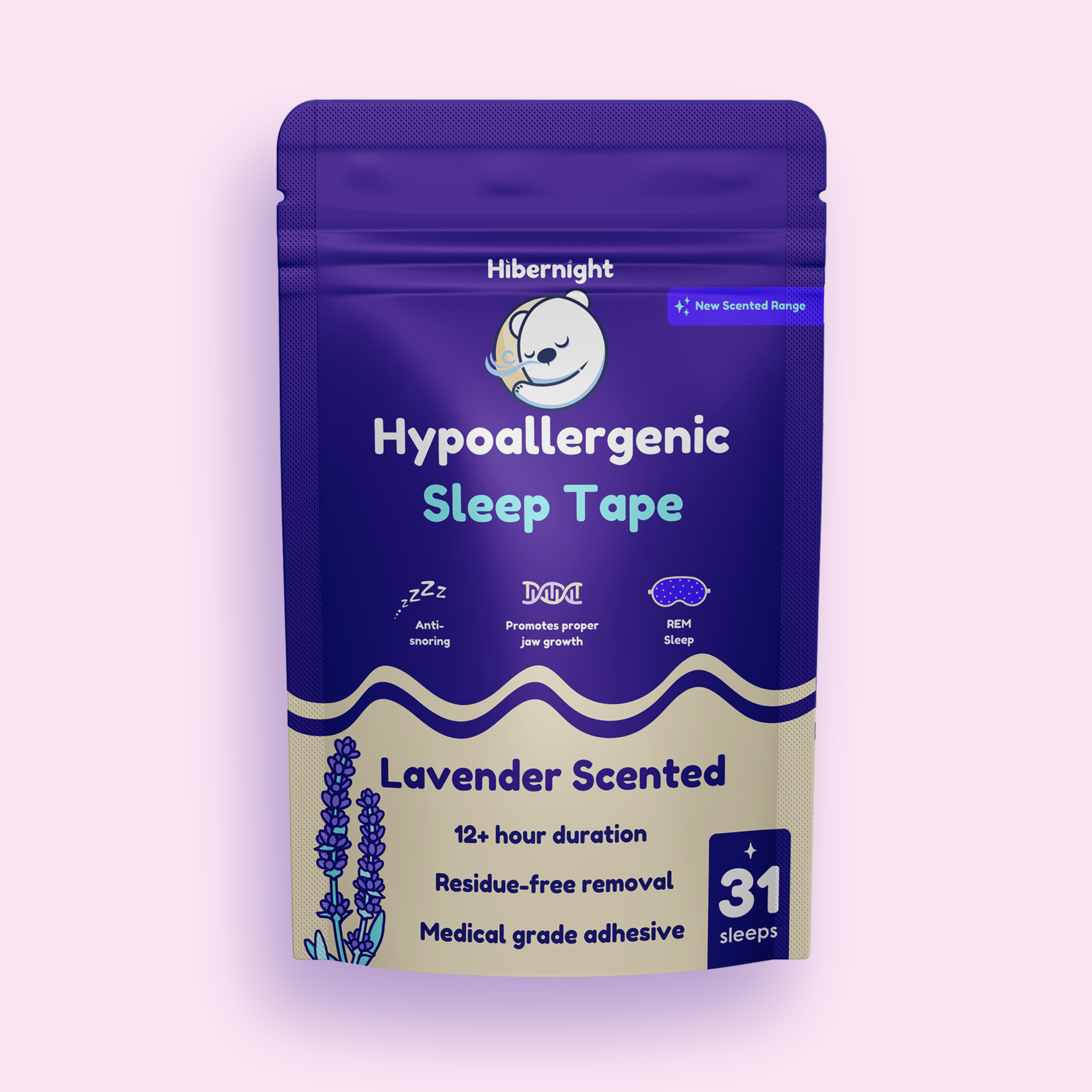 Lavender sleep-tapes