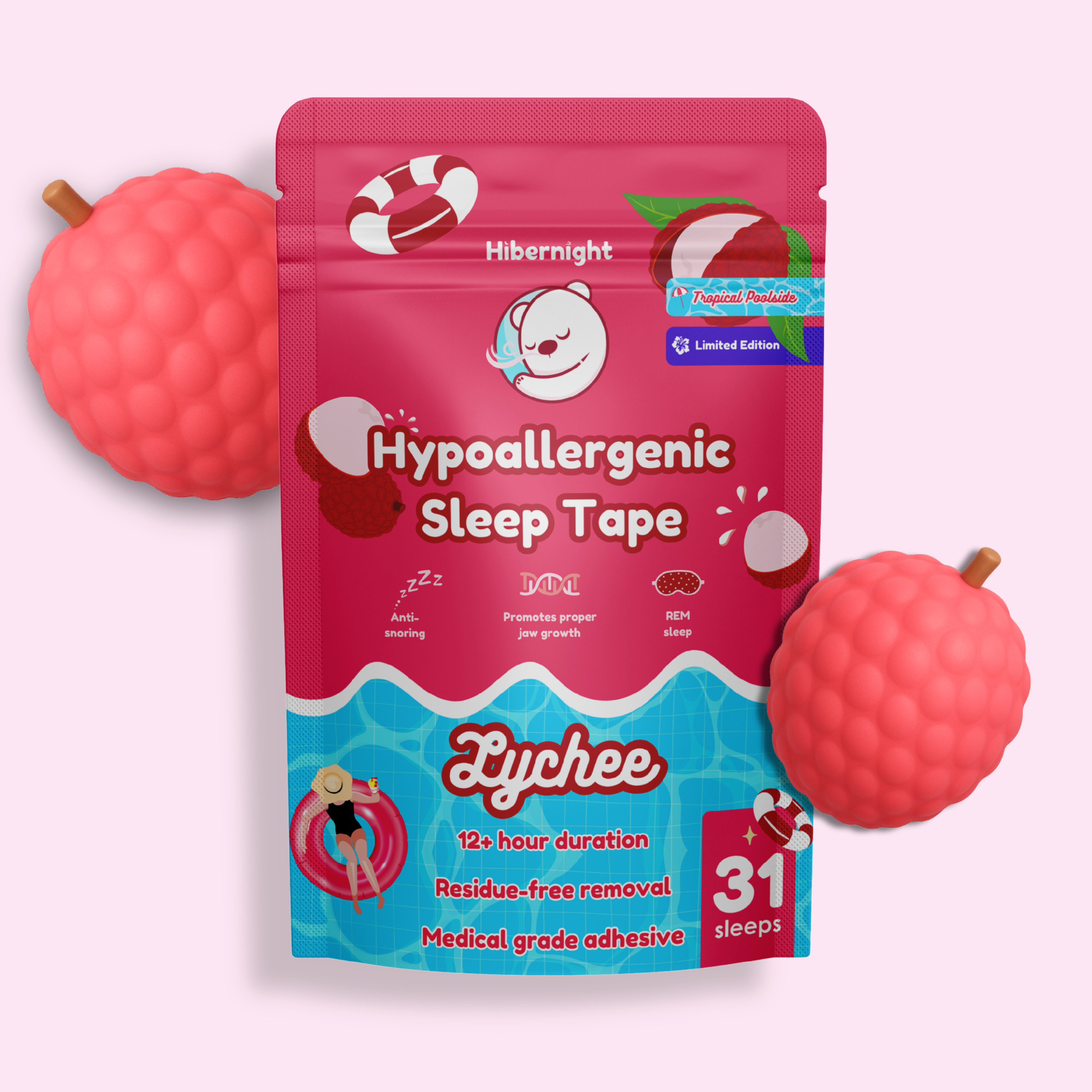 Lychee sleep-tapes